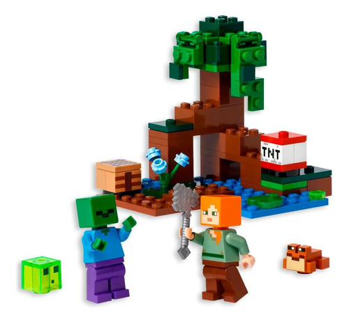 Lego La Aventura En El Pantano Minecraft