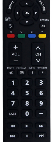Controle Remoto De Substituição N2qayb000485 Para Panasonic