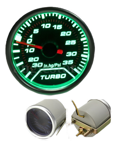 2'' Coche 52mm Del Indicador Led Psi Turbo Boost Vacío Manóm