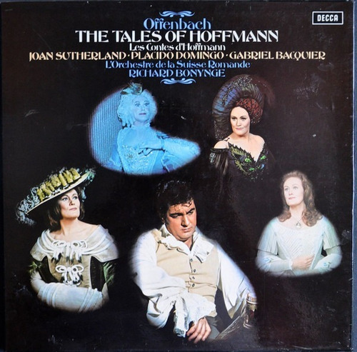 Offenbach - The Tales Of Hoffmann - Domingo / Sutherland Lp