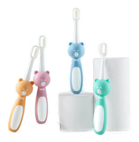 4 Cepillos De Dientes Ultra Suave Mini Life Para Bebé/ Niños