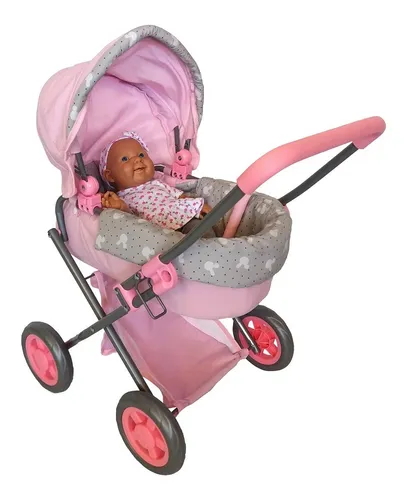 Cuna y coche para muñecas new arrivals