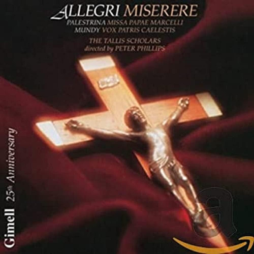 Cd: Miserere / Palestrina / Missa Papae Marcelli