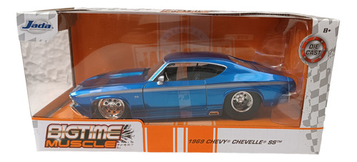 Chevy Chevelle Ss 1969/escala 1:24/jada/21cms De Largo. 