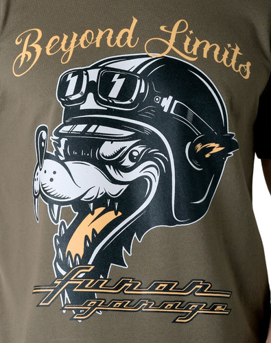 Playera Hombre Moda Camiseta Verde Furor 62107028