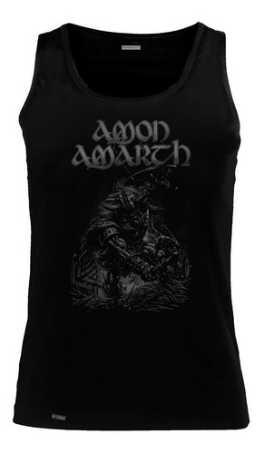 Camiseta Esqueleto Amon Amarth Banda Rock Metal Musica Sbo