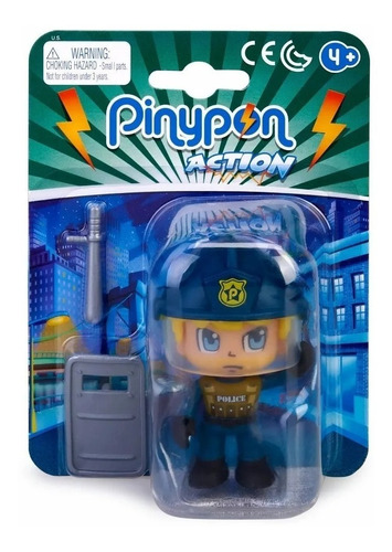 Pinypon Action Figura Swat Accesorios 15589 Casa Valente