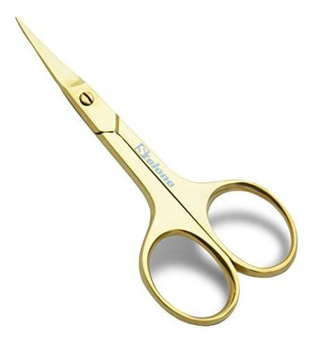 Stelone Professional Grooming Scissors - Tijeras Para Cejas 