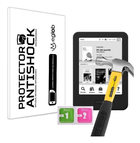Protector Pantalla Anti-shock Tablet Bq Cervantes E-reader