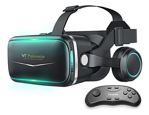 Pansonite Auriculares De Realidad Virtual Con Control Remot.