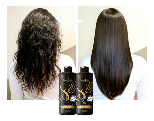Imagem 5 de 6 de Kit Escova Progressiva + Btx Fioperfeitto Professional 1kg