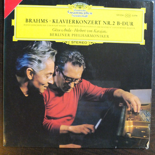 Vinilo Clásica: Brahms Concerto Pour Piano Et Orchestre N°2 