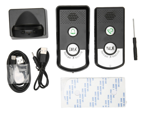 Timbre Inalámbrico Impermeable De Larga Distancia Clear Voic