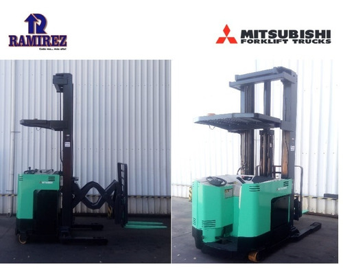 Autoelevador Montacarga Usado Mitsubishi 1500kg Doble Reach