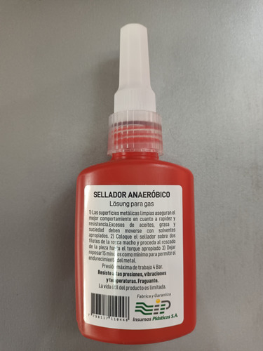 Sellador Anaerobico Gas Losung 50 Gramos.