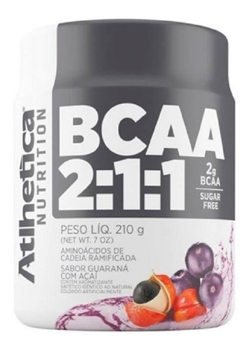 Bcaa Em Pó 2:1:1 - Pro Series - 210g - Atlhetica