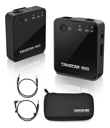 Sistema De Micrófono Inalámbrico Takstar V1 2.4g Lavalier Vi