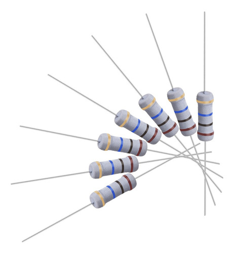 100 Resistencias 10m Ohm Resistor Película Óxido Metal 1w