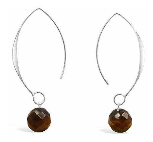 Sterling Silver Ear Wire Threader Ball Dangling Earrings 10,