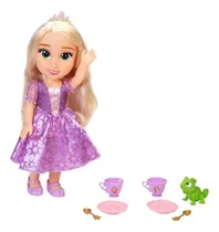Comprar Disney Princesa Rapunzel Y Pascal Muñeca Rapunzel Tea Time