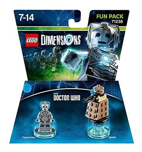 Lego Dimensiones Cyberman Fun Pack Doctor Who 71238