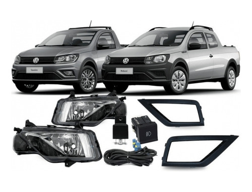 Kit Farol De Milha Vw Saveiro Robust Gol Track Sl262510