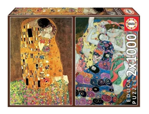 Rompecabezas 2000 Pzs Gustav Klimt Beso Virgen Educa