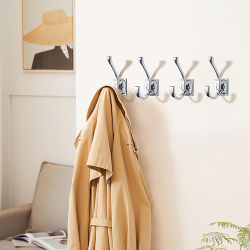 Ganchos De Pared, Paquete De 5 Ganchos Para Colgar Abrigos,