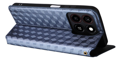 Funda Tipo Cartera For Zte Blade A55 A35, Cierre Magnético,