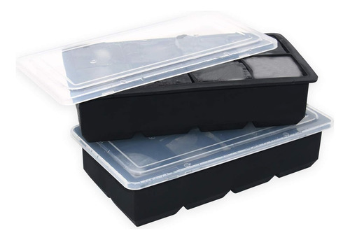 Bandejas Grandes Para Cubitos De Hielo Bangp Con Tapa, 2 ...