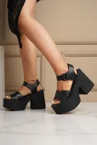 Comprar Sandalia De Mujer Plataformas Livianas Altas Becca Lyanna