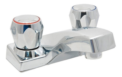 Llave Mezcladora De Baño Modelo Buho Mb1006 Silver