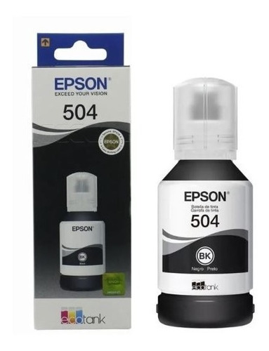Tinta Epson T504 Ecotank Tinta Continua L4150/l4160/l6161