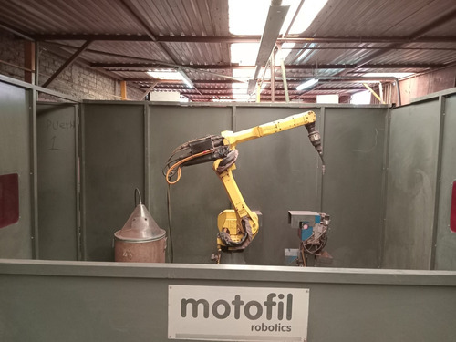 Robot Soldador Con Celda Automatica Para Producción En Serie (Usado)