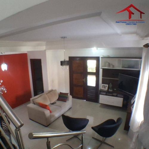 Casa Com 4 Dormitórios À Venda, 138 M² Por R$ 529.000,00 - Maraponga - Fortaleza/ce - Ca0075