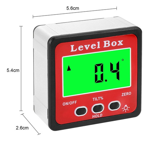 Indicador Lcd Electrónico De Ángulos Digitales