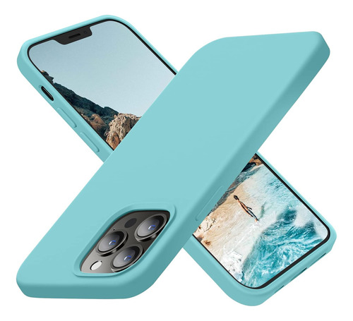 Funda Cordking Para iPhone 13 Pro- Azul Sea