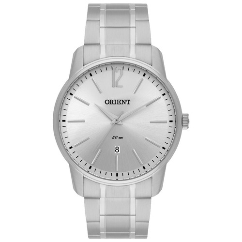 Relógio Orient Masculino Prata Social Mbss1268 S2sx