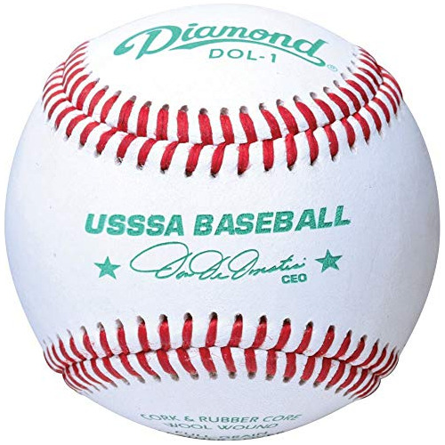 Pelotas De Béisbol De Cuero Diamond Usssa Dol1, Paquet...