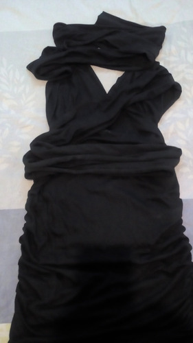 Vestido Casual Negro Avon