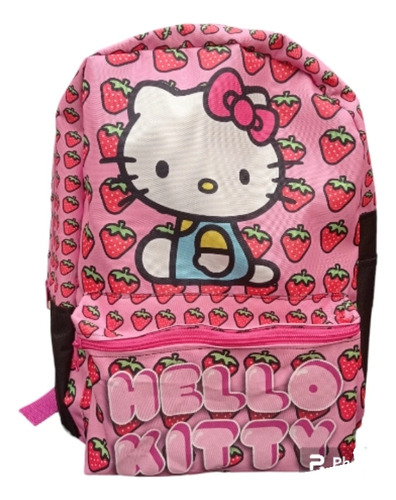 Mochila Escolar Hello Kitty/ La Cuponeria