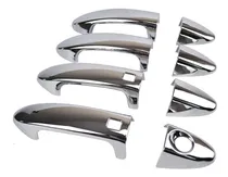Comprar Cubre Manijas Cromadas Tuning Ford Fiesta Ecosport Con Boton