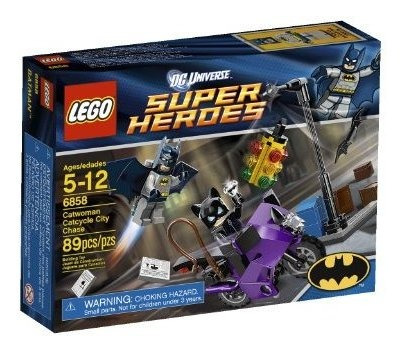 Lego Superheroes Catwoman Catcycle City Chase 6858