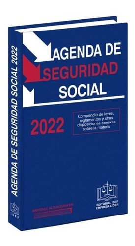 Agenda De Seguridad Social 2022 Isef