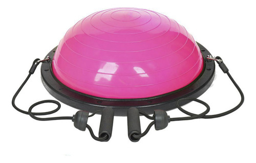 Bola Bosu Com Elastico Yoga Pilates Academia Reabilitaçao