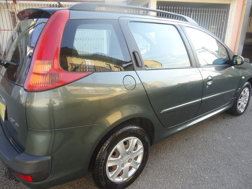 Peugeot 207 Sw Cinza 2009
