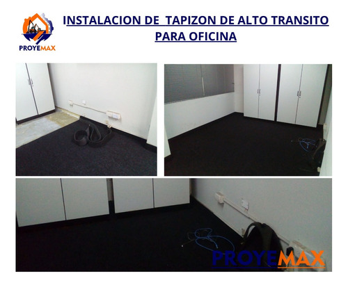Instalacion De Alfombra Y Tapizon De Mediano Y Alto Transito