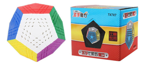 S Cubo Mágico Megaminx 7x7 Shengshou Stickerless