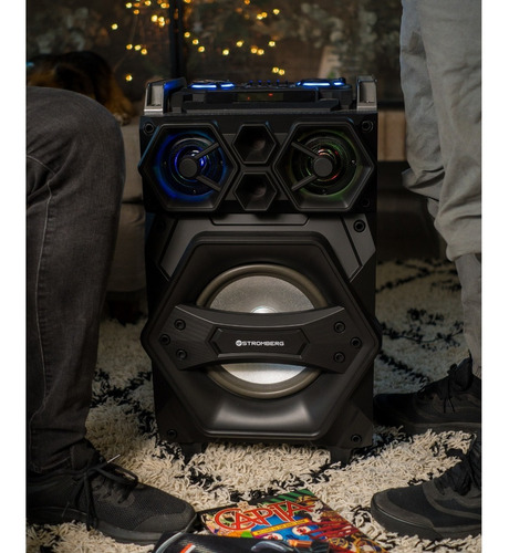 Imagen 7 de 9 de Parlante Stromberg Dj -4002 Mezcladora Dj Bluetooth