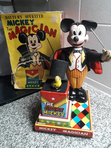 The Great Mickey Mouse The Magician Linemar Japan 1960